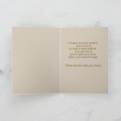 Danke, dass du mein Freund bist Dankeskarte (Innenseite)