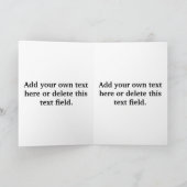 Danke, dass du mein Freund bist Dankeskarte (Innenseite)