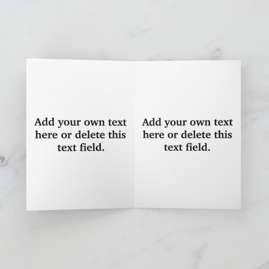 Danke, dass du mein Freund bist Dankeskarte (Innenseite)