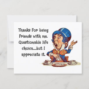 Danke, dass du mein Freund bist - Freundschaft Postkarte