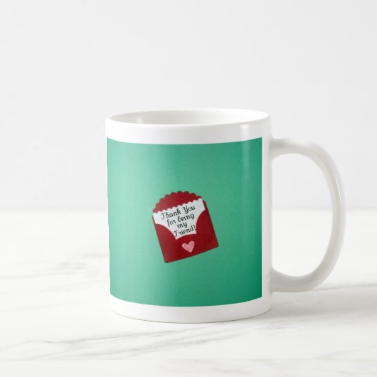 Danke, dass du mein Freund bist! Kaffeetasse (Rechts)