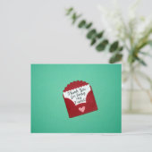 Danke, dass du mein Freund bist! Postkarte (Stehend Vorderseite)