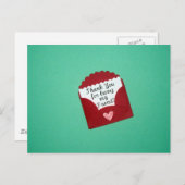 Danke, dass du mein Freund bist! Postkarte (Vorne/Hinten)