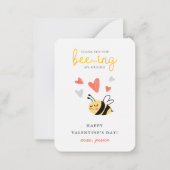 Danke, dass du mein Freundschaftsklassenzimmer Val Mitteilungskarte (Vorderseite)