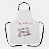 Danke, dass du mein Lehrer-Klassenbewusstsein bist Schürze (Vorderseite)