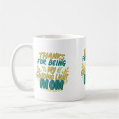 Danke, dass du mein leitendes Licht bist" - Classi Kaffeetasse (Links)