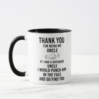 Danke, dass du mein Onkel bist, lustiger Kaffee Tasse