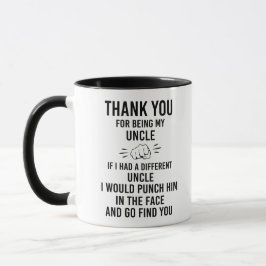 Danke, dass du mein Onkel Funny Coffee bist Tasse