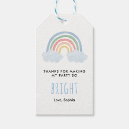 Danke, dass du mein Party so hell gemacht hast! Geschenkanhänger