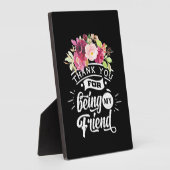 Danke, dass du meine Freunde bist Fotoplatte (Seite)