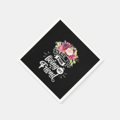 Danke, dass du meine Freunde bist Serviette (Ecke)