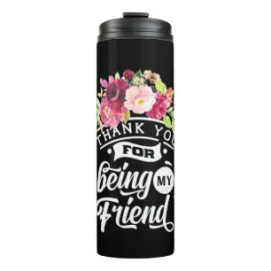 Danke, dass du meine Freunde bist Thermosbecher