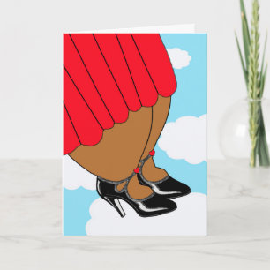 Danke, dass du meine Geister gehoben hast, Lady in Dankeskarte