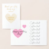 Danke, dass du meine Mutter bist! Folienkarte (Anzeige)