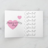 Danke, dass du meine Mutter bist! Karte (Innenseite)