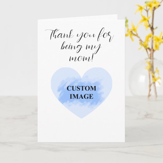 Danke, dass du meine Mutter bist! Karte (Gelbe Blume)