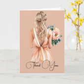 Danke, dass du meine Trauzeugin bist Karte (Gelbe Blume)