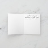 Danke, dass du meine Trauzeugin bist Karte (Innenseite)