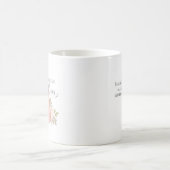 Danke, dass du meine Trauzeugin Blush Pink bist Kaffeetasse (Mittel)
