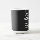 Danke, dass du meinen Freund nicht für die Adoptio Kaffeetasse (Mittel)