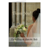 Danke, dass du mich durch Aisle gehst (Vorne)