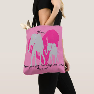 "Danke, dass du mir beigebracht hast, was Liebe is Tasche