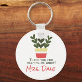 Danke, dass du mir beim Wachsen geholfen hast | Le Schlüsselanhänger (Vorderseite)