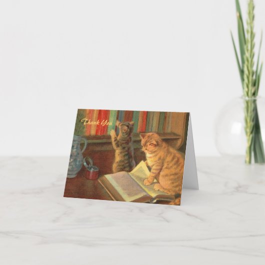 Danke, dass du mir dein Buch geliehen hast Dankeskarte (Vorderseite)