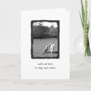 Danke, dass du mir geholfen hast! Dankeskarte