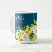 Danke, dass du mir geholfen hast, die Daisy-Tasse Kaffeetasse (Vorderseite Links)