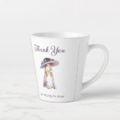 Danke, dass du mir geholfen hast, die Lehrerbewert Milchtasse (Rechts)