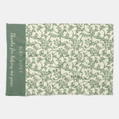 Danke, dass du mir geholfen hast, Küchentücher zu (Horizontal)