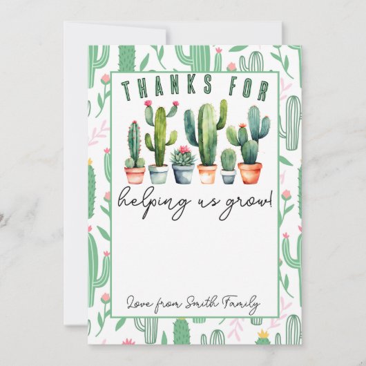 Danke, dass du mir geholfen hast, Lehrer für Karte (Vorderseite)