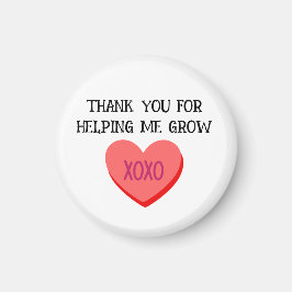 Danke, dass du mir geholfen hast, Lehrer zu werden Magnet