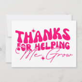 Danke, dass du mir geholfen hast, meine Karte zu w (Vorderseite)