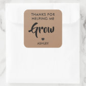 Danke, dass du mir geholfen hast, Stickers zu züch (Tasche)