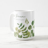 Danke, dass du mir geholfen hast, Tasse zu wachsen (Vorderseite Links)