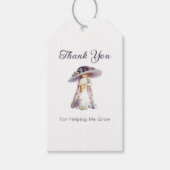 Danke, dass du mir geholfen hast, Wertschätzung zu Geschenkanhänger (Vorderseite)