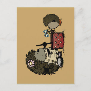 Danke, dass du mir Mama gefüttert hast Postkarte