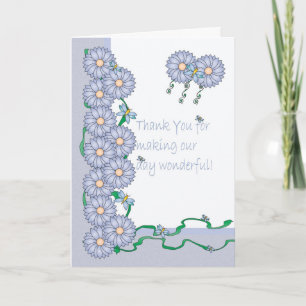 Danke, dass du mir meinen Hochzeitstag zu einem be Dankeskarte