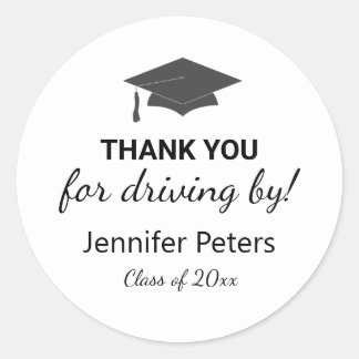 Danke, dass du mit Abschluss Stickers gefahren bis