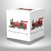Danke, dass du mit dem roten Zug gekommen bist Geschenkschachtel