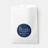 Danke, dass du mit uns gefeiert hast! Chic Gastges Geschenktütchen (Vorderseite)