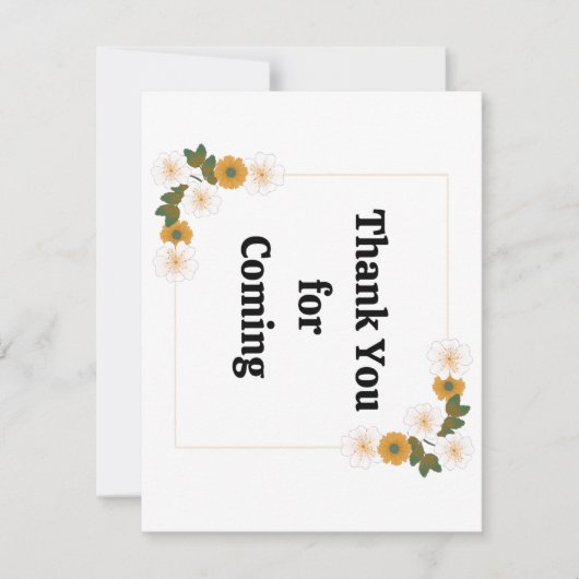 Danke, dass du nach dem Party-Jäger gekommen bist Dankeskarte (Vorderseite)