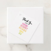 Danke, dass du nett freundliche Anhänger bist (Beispiel)