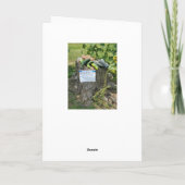 Danke, dass du nette Nachbarn bist Karte (Rückseite)