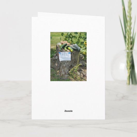 Danke, dass du nette Nachbarn bist Karte (Rückseite)