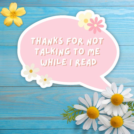 Danke, dass du nicht mit mir gesprochen hast, währ aufkleber