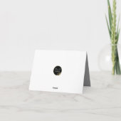 Danke, dass du nie aufgegeben hast karte (Rückseite)