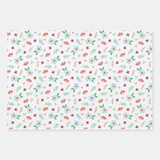 Danke, dass du Papierblätter umgehst Geschenkpapier Set (Vorderseite 2)